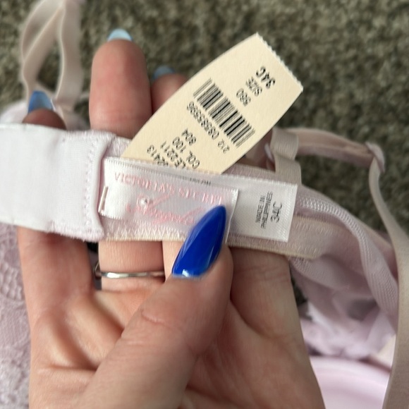 NWT Victoria's Secret Angles Pink Lace Corset Top - Picture 2 of 4